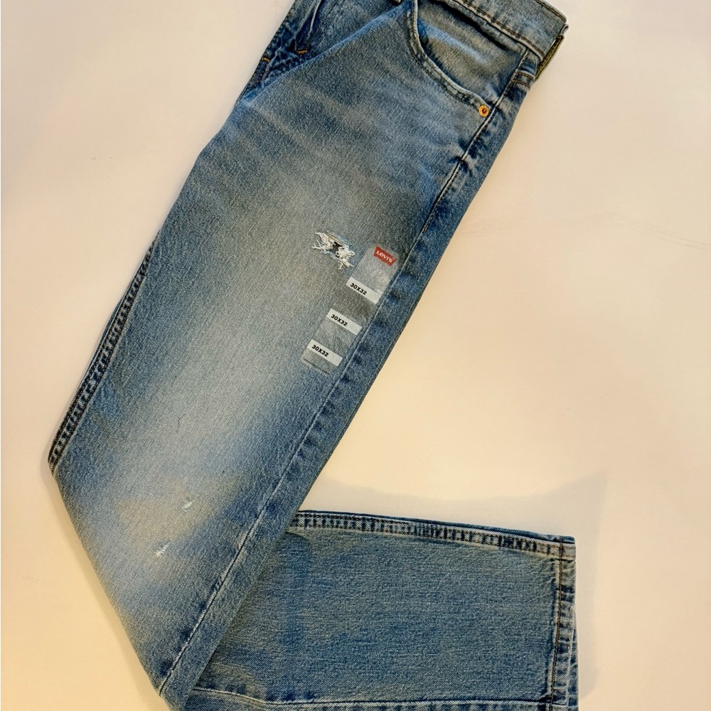 NEW! Levi’s 510 Men’s Skinny Jeans | W30 L32 | Light Wash Distressed